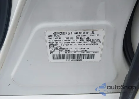 2011 Infiniti M37 from USA, damaged, VIN JN1BY1AP5BM325437